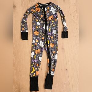 Little Sleepies Spooky Night Kids Footie 2T no flaws